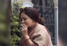 সিগারেট খাওয়া ছাড়লেন শ্রীলেখা
