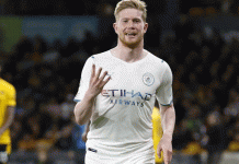 শিরোপা থেকে দুই পা দূরে সিটি, ৪ গোল ডি ব্রুইনের