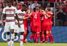 সুইজারল্যান্ডের কাছে হেরে শীর্ষস্থান হারাল পর্তুগাল