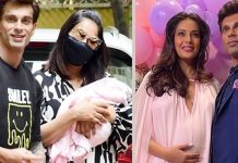 মেয়েকে নিয়ে হাসপাতাল থেকে বাড়ি ফিরলেন বিপাশা