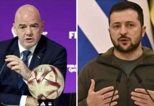 ফাইনালের আগে জেলেনস্কির যে অনুরোধে সাড়া দেয়নি ফিফা