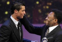 পেলেকে নিয়ে রোনালদোর আবেগঘন স্ট্যাটাস