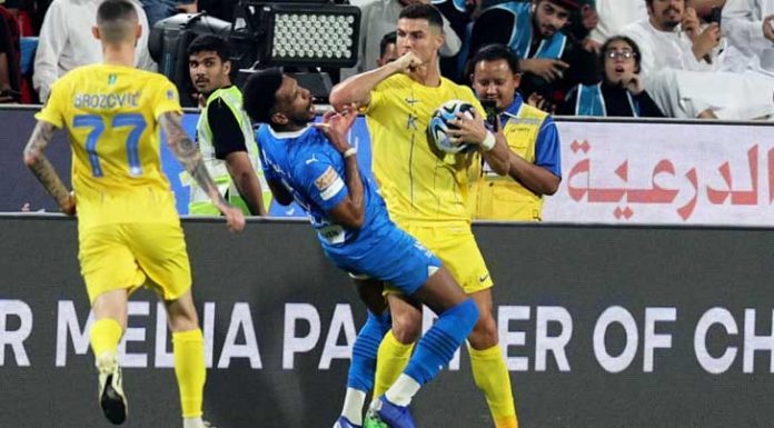 মেজাজ হারিয়ে দুই ম্যাচ নিষিদ্ধ রোনালদো