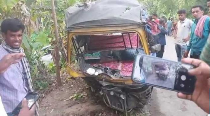 ফরিদপুরে মাইক্রোবাস-মাহেন্দ্র সংঘর্ষে নিহত ২