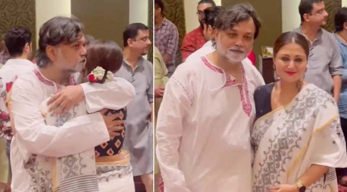 সাবেক প্রেমিকাকে কাছে পেয়ে জড়িয়ে ধরলেন সৃজিত!
