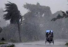 টানা ছয় দিন ঝড়বৃষ্টির আভাস