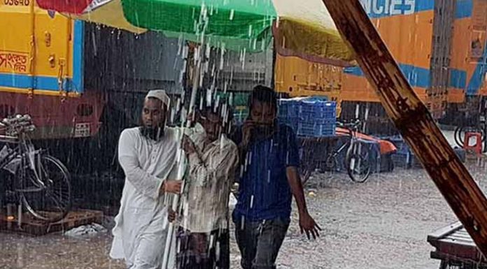 চলতে পারে ৭ দিন, আজ যেসব এলাকায় ঝরবে বৃষ্টি