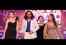নাটকের অভিনেত্রীদের নিয়ে র্যাম্পে হাঁটলেন শাকিব