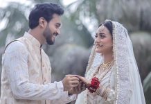 বিয়ে করে ফেসবুকে ‘আলহামদুলিল্লাহ’ লিখলেন নাদিয়া