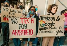 গুগল-অ্যামাজন বয়কটের ডাক