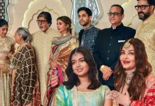 আম্বানি বাড়ির দাওয়াতেও মেয়েকে নিয়ে আলাদা ঐশ্বরিয়া-অভিষেক