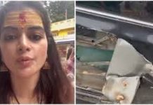 অল্পের জন্য প্রাণে বাঁচলেন মধুমিতা