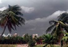 ৬ অঞ্চলে ৬০ কিমি বেগে ঝড়ের শঙ্কা