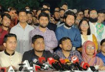 ফ্যাসিবাদ নির্মূল না হওয়া পর্যন্ত নির্বাচনের প্রশ্ন অপ্রাসঙ্গিক