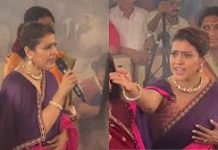 পূজা করতে এসে হঠাৎ মেজাজ হারালেন কাজল