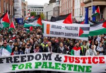 ইসরাইলি গণহত্যার এক বছর, ফিলিস্তিনপন্থি বিক্ষোভে উত্তাল বিশ্ব