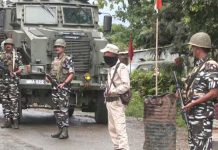 মণিপুরে পুলিশের সঙ্গে বন্দুকযুদ্ধে নিহত ১০