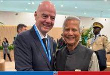 প্রধান উপদেষ্টার আমন্ত্রণ গ্রহণ করলেন ফিফা প্রেসিডেন্ট