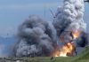 জাপানে রকেট পরীক্ষাস্থলে বিশাল অগ্নিকাণ্ড