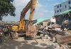 অবৈধ দখল বালুমহাল উচ্ছেদে অভিযান চলছে