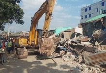 অবৈধ দখল বালুমহাল উচ্ছেদে অভিযান চলছে