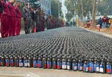 ৭৪ কোটি টাকার মাদক ধ্বংস করল বিজিবি
