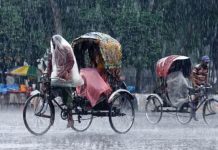 টানা ৮ দিন বৃষ্টির আভাস