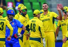 আফগানিস্তানকে সমীকরণের মুখে ফেলে সেমিতে অস্ট্রেলিয়া