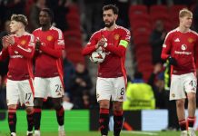 ব্রুনো ফার্নান্দেসের হ্যাটট্রিকে শেষ আটে ম্যানইউ