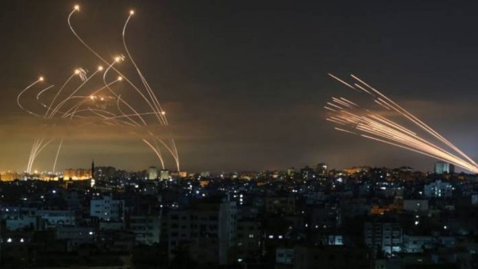 Hamas-launches-rocket-barrage-at-“Israeli”-settlement-near-Gaza-envelope-67f2d4ef1f35e