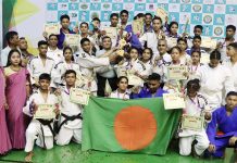 আমন্ত্রণমূলক আন্তর্জাতিক জুডোতে চ্যাম্পিয়ন বিকেএসপি