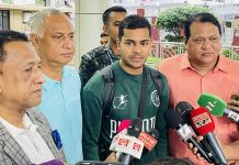 ঢাকায় পা রাখতেই রোমাঞ্চিত শমিত শোম