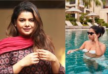 সুইমিংপুলে নারীর ছবি দিয়ে যা বললেন শবনম ফারিয়া