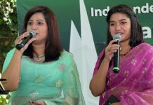 মেয়েকে নিয়ে প্রথমবারের মতো গান গাইলেন ন্যান্সি