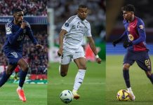 ব্যালন ডি’অর তালিকায় পিএসজির ৯, রিয়াল ও বার্সার তিনজন করে