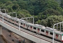 ৭ ঘণ্টা পর মতিঝিলে-শাহবাগ অংশে মেট্রোরেল চালু