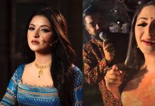 গান গেয়ে সমালোচনার মুখে পরীমনি