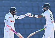 ৩০১ রানের লিড নিয়ে ইনিংস ঘোষণা করল বাংলাদেশ