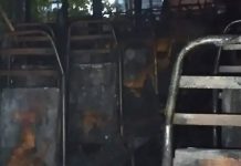 বাসে আগুন দিয়ে করছিল ভিডিও, ধাওয়া খেয়ে নদীতে ঝাঁপ দিয়ে মৃত্যু