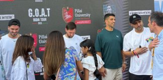 ‘মেসিই একমাত্র গোট’—সাক্ষাতের পর হরভজন