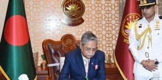 তফশিল ঘোষণার দিনেই পদত্যাগের বার্তা রাষ্ট্রপতি সাহাবুদ্দিনের