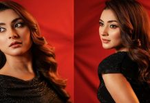 অনবদ্য লুক ও হেয়ারস্টাইলে নজর কেড়েছেন মেহজাবীন
