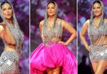 ভিন্নধর্মী সাজে চমক দেখালেন সানি লিওন