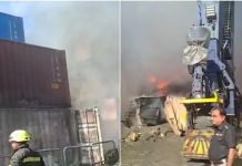 করাচি বন্দরে ভয়াবহ আগুন, ২০ কনটেইনার পুড়ে ছাই