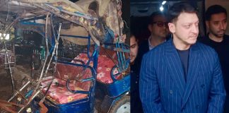 অটোরিকশার সঙ্গে ওজিলের গাড়িবহরের সংঘর্ষ, কেমন আছেন বিশ্বকাপজয়ী?