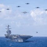 ভূমধ্যসাগরে প্রবেশ করল মার্কিন বৃহত্তম বিমানবাহী রণতরী জেরাল্ড আর. ফোর্ড