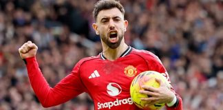 বেকহামের ২৬ বছরের রেকর্ড ভাঙলেন ব্রুনো