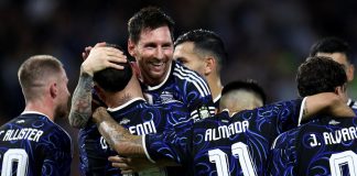 মেসি-আলভারেজের গোলে জাম্বিয়াকে বিধ্বস্ত করল আর্জেন্টিনা