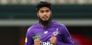 প্রথমবার বিগ ব্যাশ খেলতে গিয়েই হোবার্টের সেরা রিশাদ হোসেন