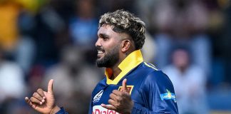 আইপিএল থেকে ছিটকে গেলেন হাসারাঙ্গা